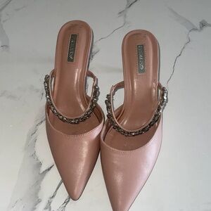 Primark Rose Mules with Decorative Strap